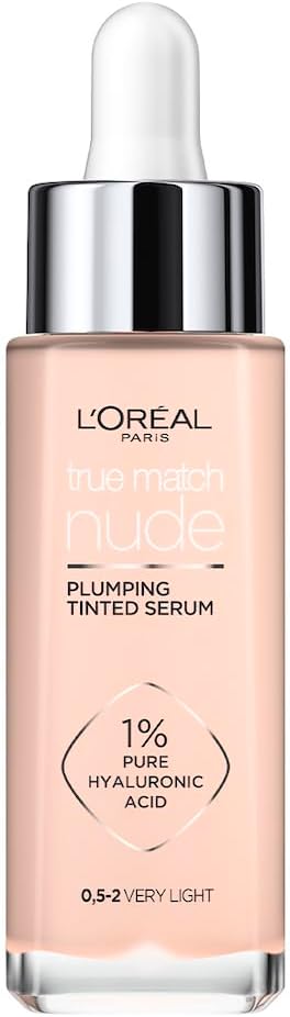 L'Oréal Paris, sérum rellenador con color y ácido hialurónico True Match