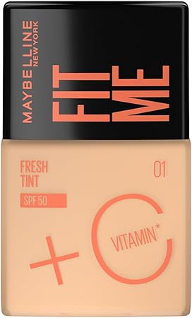 Base de maquillaje Fit Me Fresh Tint, Maybelline NY
