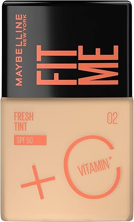 Base de maquillaje Fit Me Fresh Tint, Maybelline NY