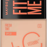 Base de maquillaje Fit Me Fresh Tint, Maybelline NY