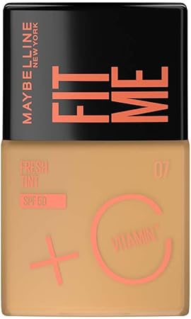 Base de maquillaje Fit Me Fresh Tint, Maybelline NY