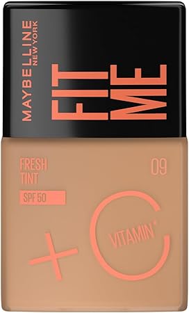 Base de maquillaje Fit Me Fresh Tint, Maybelline NY