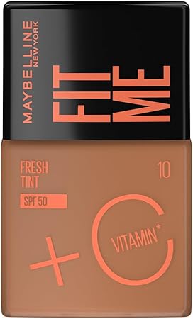Base de maquillaje Fit Me Fresh Tint, Maybelline NY