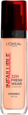 L´Oréal Paris, Base de maquillaje liquída de larga duración, Infallible 32h Freswear
