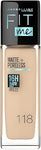 Maybelline Base de Maquillaje Fit Me Matte
