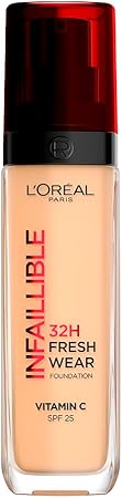 L´Oréal Paris, Base de maquillaje liquída de larga duración, Infallible 32h Freswear