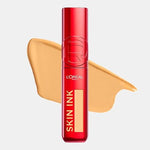 L'Oréal Paris Infallible Skin Ink Base de maquillaje y corrector 2 en 1 de larga duración y resistente a transferencias