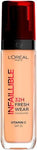L´Oréal Paris, Base de maquillaje liquída de larga duración, Infallible 32h Freswear