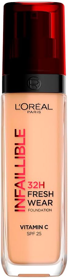 L´Oréal Paris, Base de maquillaje liquída de larga duración, Infallible 32h Freswear