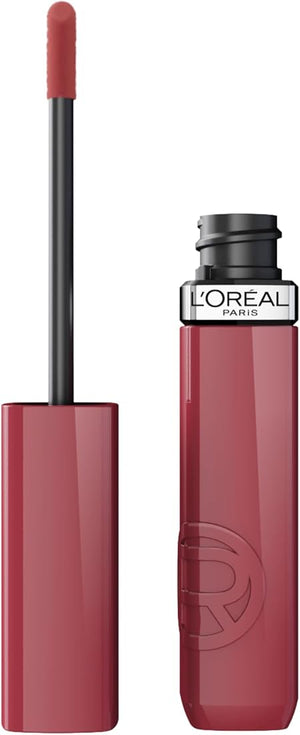 L'Oréal Paris Laque Resistance, labial líquido con acabado brillante de larga duración, 5ml