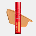 L'Oréal Paris Infallible Skin Ink Base de maquillaje y corrector 2 en 1 de larga duración y resistente a transferencias