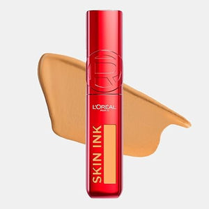 L'Oréal Paris Infallible Skin Ink Base de maquillaje y corrector 2 en 1 de larga duración y resistente a transferencias