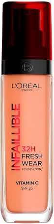 L´Oréal Paris, Base de maquillaje liquída de larga duración, Infallible 32h Freswear