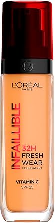 L´Oréal Paris, Base de maquillaje liquída de larga duración, Infallible 32h Freswear