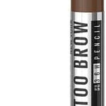 Conoce Tattoo Brow Lift tono Dark Brown De Maybelline New YorkEl delineador de cejas en barra para estilizarla y rellenarla, que no se transfiere ni se corre
