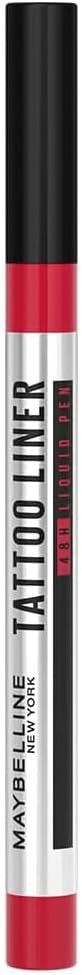 Maybelline Delineador de ojos en plumón Tattoo Liner Pen 48H*, Negro