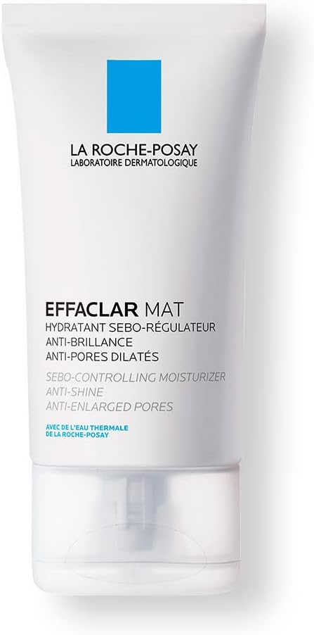 La Roche-Posay Effaclar Mat Crema Facial Matificante para Piel Grasa, 40 ml