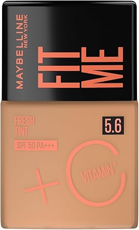 Base de maquillaje Fit Me Fresh Tint, Maybelline NY