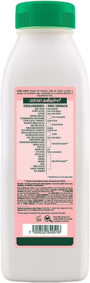 Garnier Fructis Acondicionador fructis hair food sandia 300ml