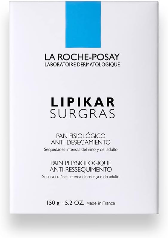 La Roche-Posay Jabón en Barra La Roche Posay Lipikar Surgras para Piel Seca 150g