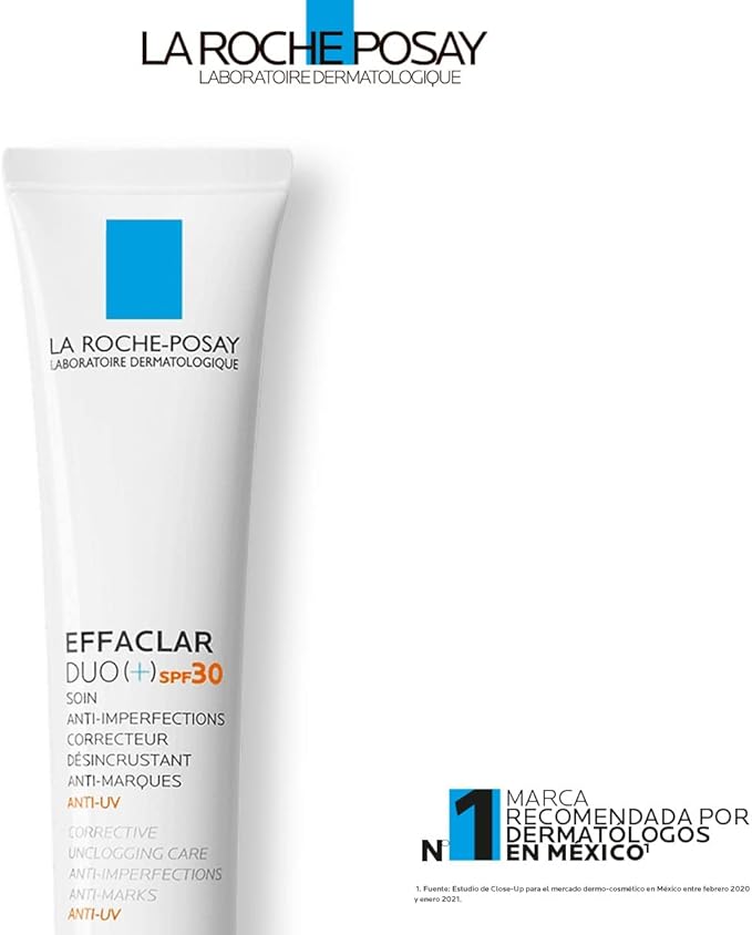 La Roche-Posay Crema Facial Anti-Imperfecciones La Roche Posay Effaclar Duo (+) FPS30 para Piel Grasa 40ml