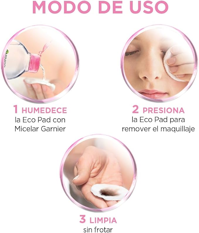 Garnier Skin Active Agua micelar desmaquillante Todo-en-1, 400ml.