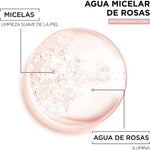 Garnier Skin Active Agua micelar desmaquillante con Agua de Rosas, 400ml.