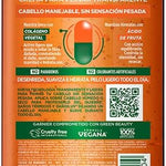 Garnier Fructis Borrador de Daño Control Grasa Crema Transparente 10 en 1, para Cabello Dañado y Raices Grasas 300ml