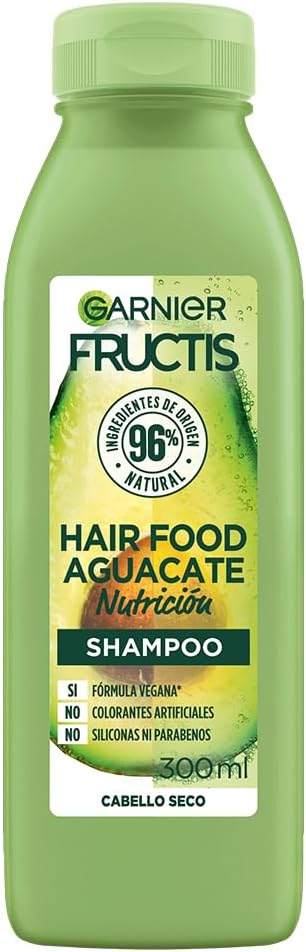 Fructis - Champú Garnier Hair Food Aguacate 300 ml