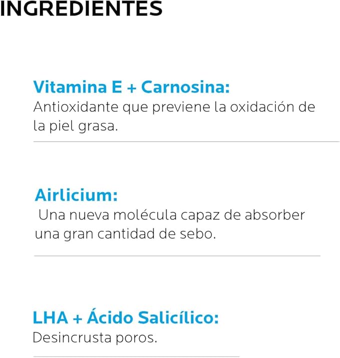 La Roche-Posay Crema Facial Anti-Imperfecciones La Roche Posay Effaclar K (+) para Piel Grasa y Puntos Negros 40ml