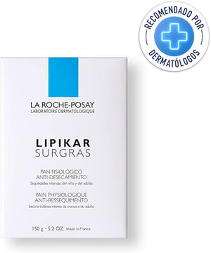 La Roche-Posay Jabón en Barra La Roche Posay Lipikar Surgras para Piel Seca 150g