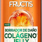 Garnier Fructis Borrador de Daño Control Grasa Crema Transparente 10 en 1, para Cabello Dañado y Raices Grasas 300ml