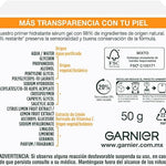Garnier Express Aclara Gel crema hidratante con Vitamina C anti-brillo, 50ml.