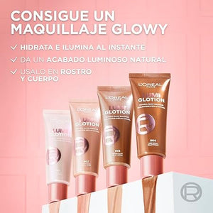 L'Oréal Paris Lumi Glotion iluminador de maquillaje hidratante