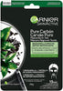 Garnier Skin Naturals Face Mascarilla facial en tela para piel grasa con carbon