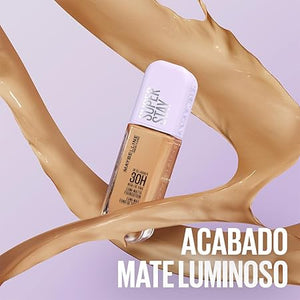 Maybelline Base de maquillaje líquida Superstay Lumi Matte, 40ml