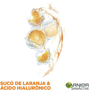 Garnier Skin Naturals Face Mascarilla facial en tela para ojos anti arrugas con naranja