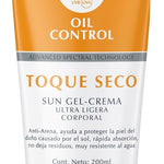 Eucerin Protector Solar Corporal Gel Cremal Oil Control FPS50 200ml Toque Seco