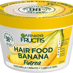 Garnier Fructis Hair Food Banana Mascarilla Fuerza para cabello débil, 350 ml.