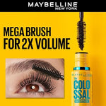 Maybelline Volume Express Colossal Mascara A Prueba de Agua, color Negro