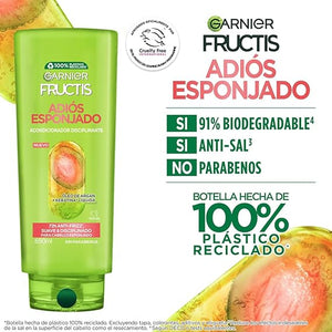 Garnier Fructis Adiós Esponjado Acondicionador Disciplinante Anrifrizz 650 ml