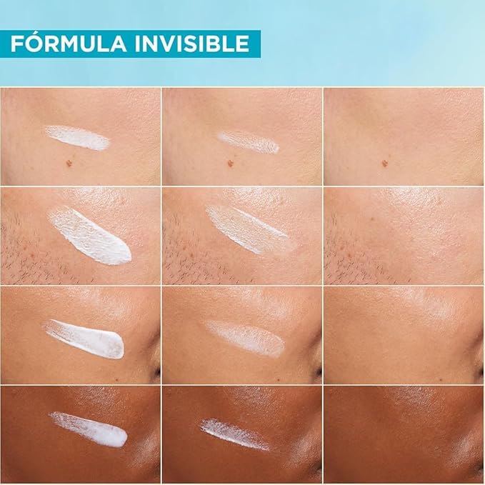 Garnier Super UV Protector Solar Facial Fluido Anti Imperfecciones con Acido Salicilico, Textura Invisible y Ligera, 40ml
