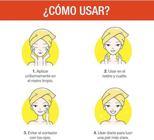 Garnier Skin Active Face Express Aclara Crema hidratante, tono uniforme con FPS30, 50 ml