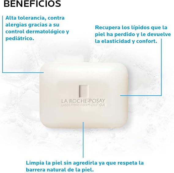 La Roche-Posay Jabón en Barra La Roche Posay Lipikar Surgras para Piel Seca 150g