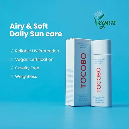 TOCOBO Bio Watery Sun Cream SPF 50+ | Goddess Glow