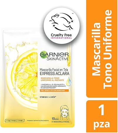 Garnier Skin Active, Mascarilla Facial en Tela, 28 g
