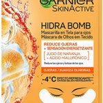 Garnier Skin Naturals Face Mascarilla facial en tela para ojos anti arrugas con naranja