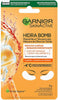 Garnier Skin Naturals Face Mascarilla facial en tela para ojos anti arrugas con naranja