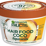 Garnier Fructis Hair Food Coco Mascarilla Reparación para cabello dañado, 350 ml.