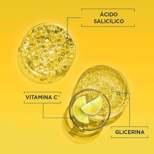 Garnier Express Aclara Gel crema hidratante con Vitamina C anti-brillo, 50ml.